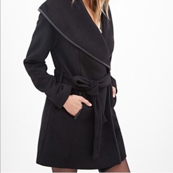 forever 21 wrap coat